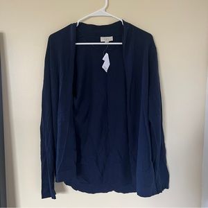 NWT Loft Navy Cardigan